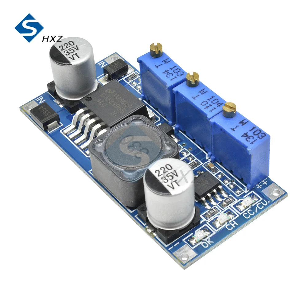 DC-DC CC CV LM2596 2596 Step-down Adjustable Power Supply Module Charging Board Converter LED Driver