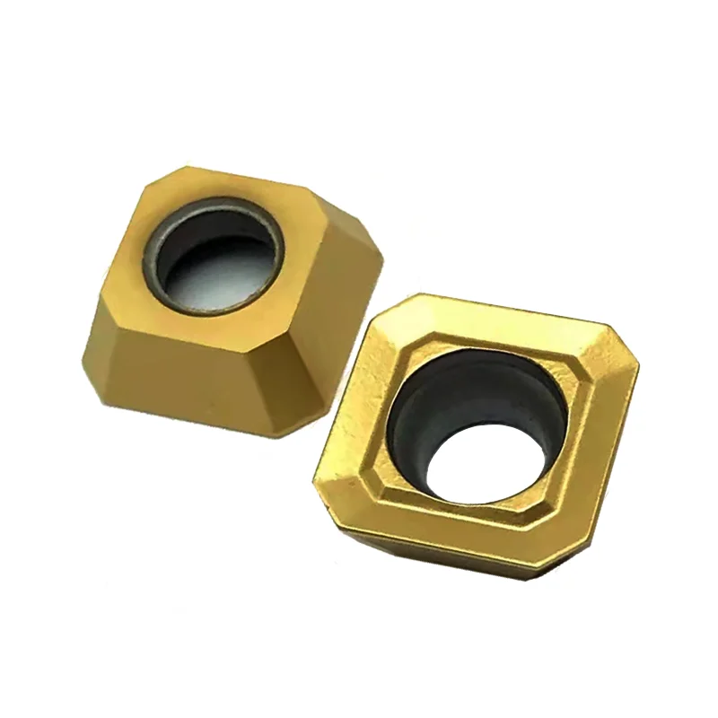 Imagem -04 - Fresagem Usinagem Laje Rosto Fresa Apertada de Alimentação Rápida Liga End Mill para Sekt1204 Inserção Km12r50224t Km12r63-22-4t