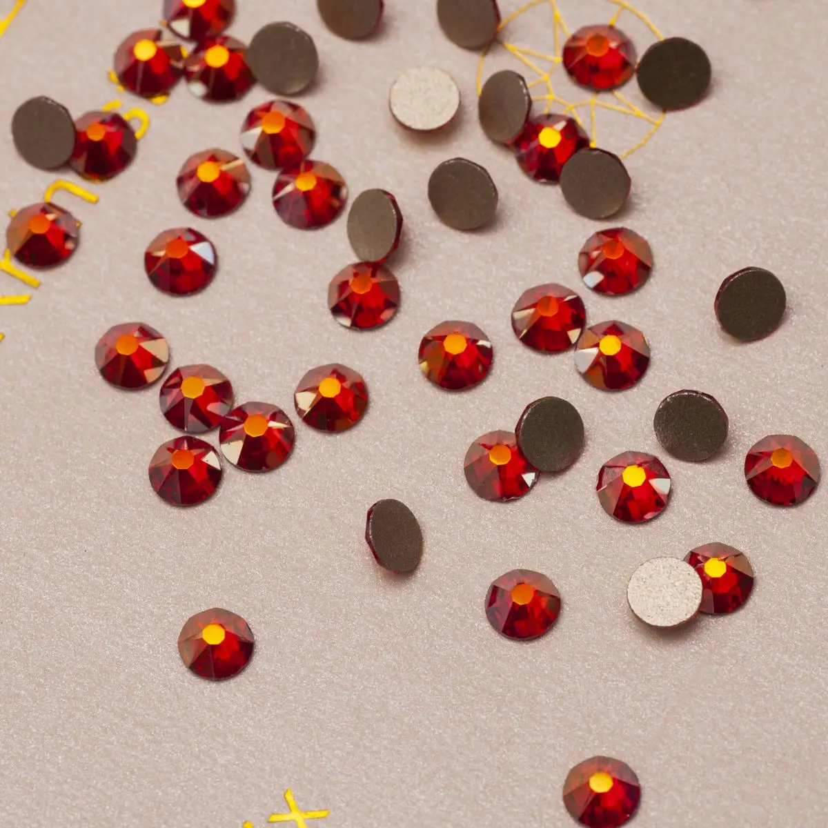 YANRUO 2088 Cold New Element AB Strasssteine, nicht heißklebend, flache Rückseite, SW Gems, zum Aufkleben auf Nägel, Kristalle für Bastelarbeiten – Detail 14