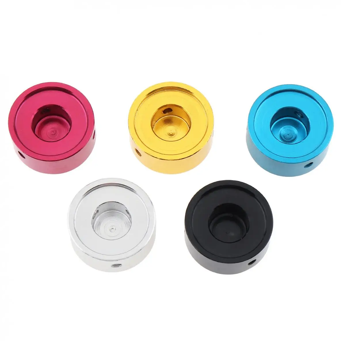 Aluminum Alloy Electric Guitars Pedal Foot Nail Cap Head Switch Knob Anti-scratch 5 Colors Optional