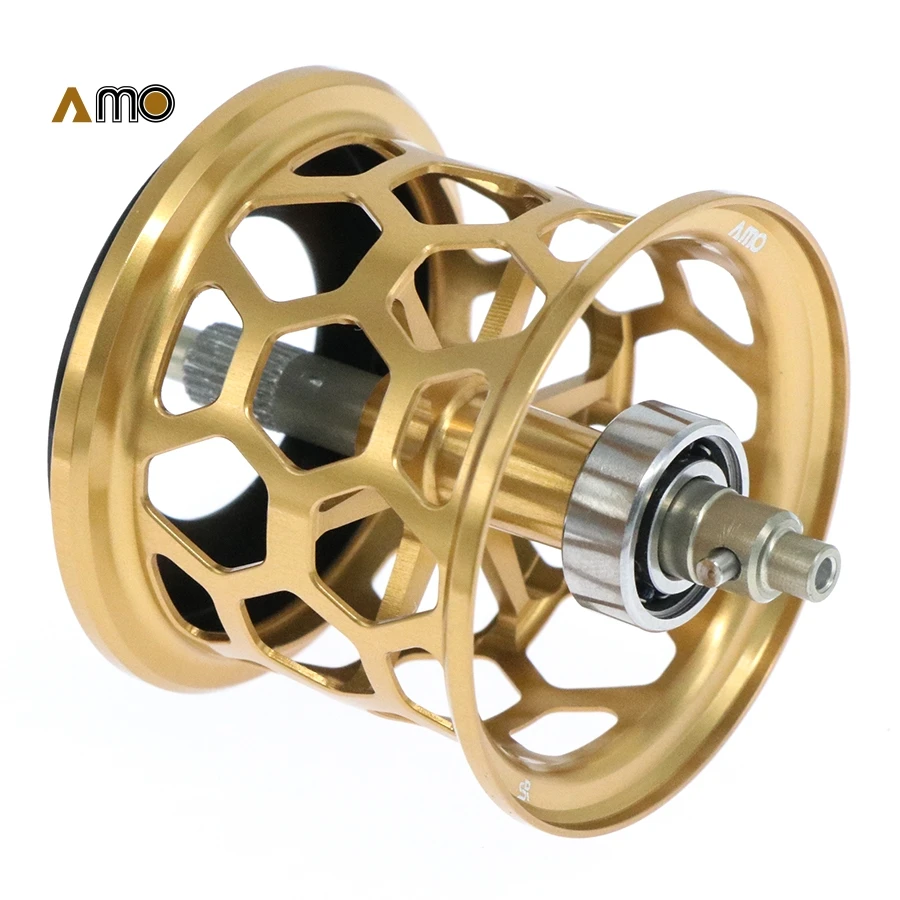 軽量アルミ合金スプール,amo diy abu roxani bf8,zataマイクロ