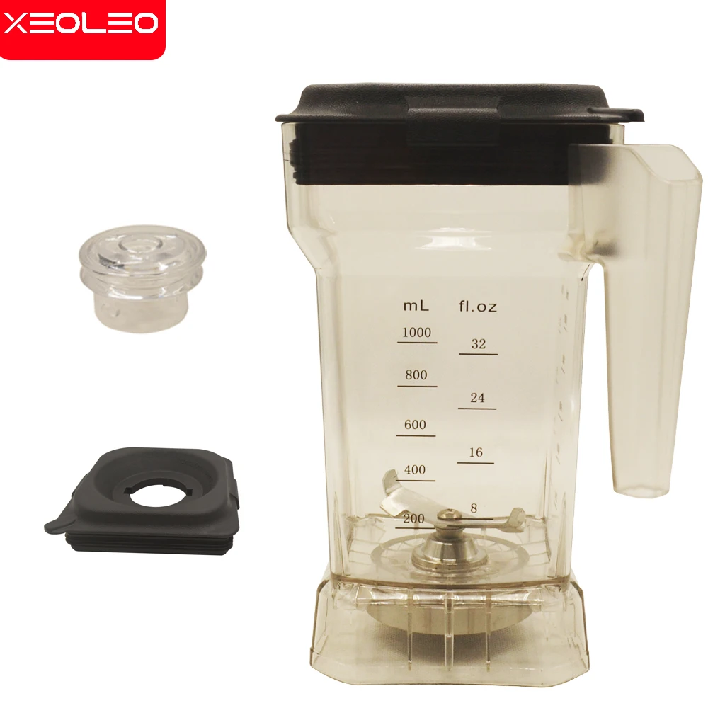 1L PC puchar dla blender do żywności sbj-9001/sbj-9002 blender do żywności słoik słojem PC 1000ml z ostrzem