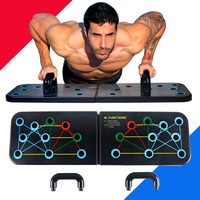 Push-up Stand Home Gym Fitness Push-up Stands Bodybuilding Exercise Portable Folding Push-up Board Abdominal Muscle Training