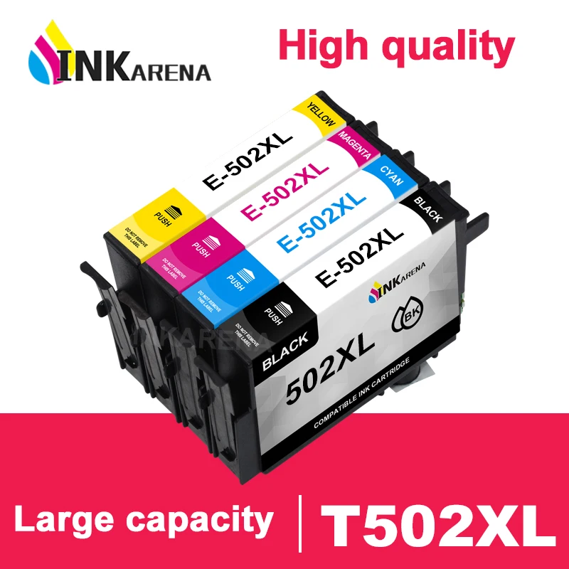 

Картридж INKARENA T502XL 502XL для принтеров Epson T502 XL Expression Home WF-2860DWF WF-2865D XP-5100 XP-5105