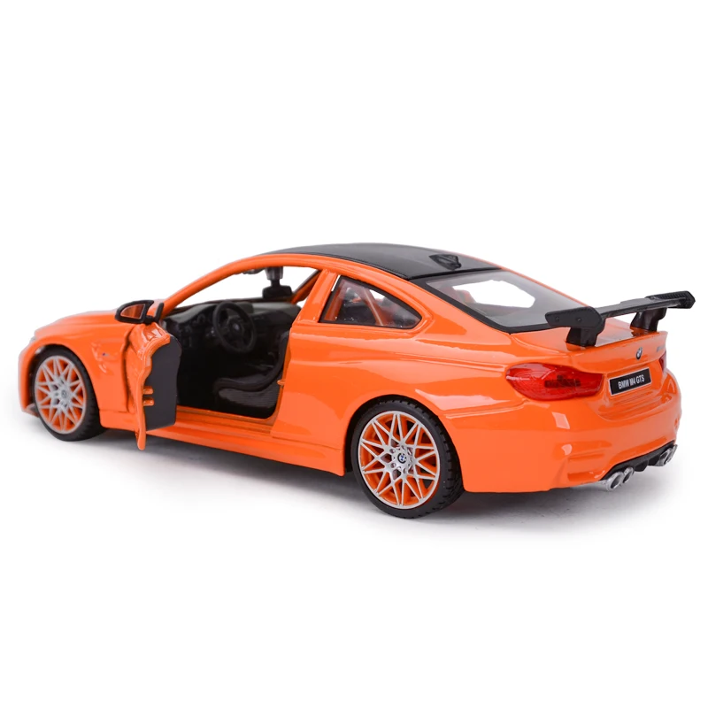 Maisto 1:24 BMW M4 GTS Sports Car Static Die Cast Vehicles Collectible Model Car Toys