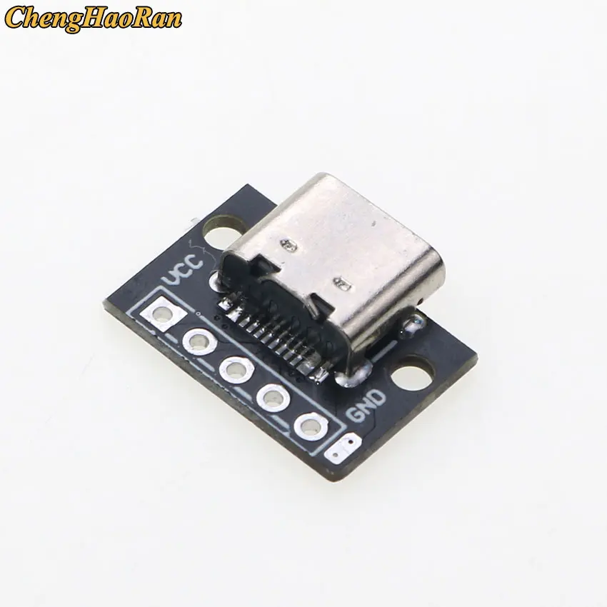 USB-Typ-C-Testplatine Doppelseitig – 2x13P Stiftl Produktbild-Vorschau 3