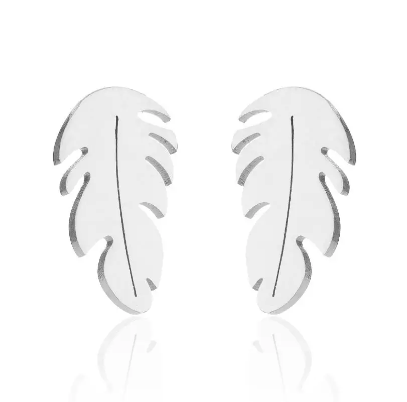 2024 Edelstahl Ohrringe Geometrische Frauen Männer Hip hop Schwarz Geister Schädel Stud Ohrring Modeschmuck Halloween Beste Geschenk – Detail 35
