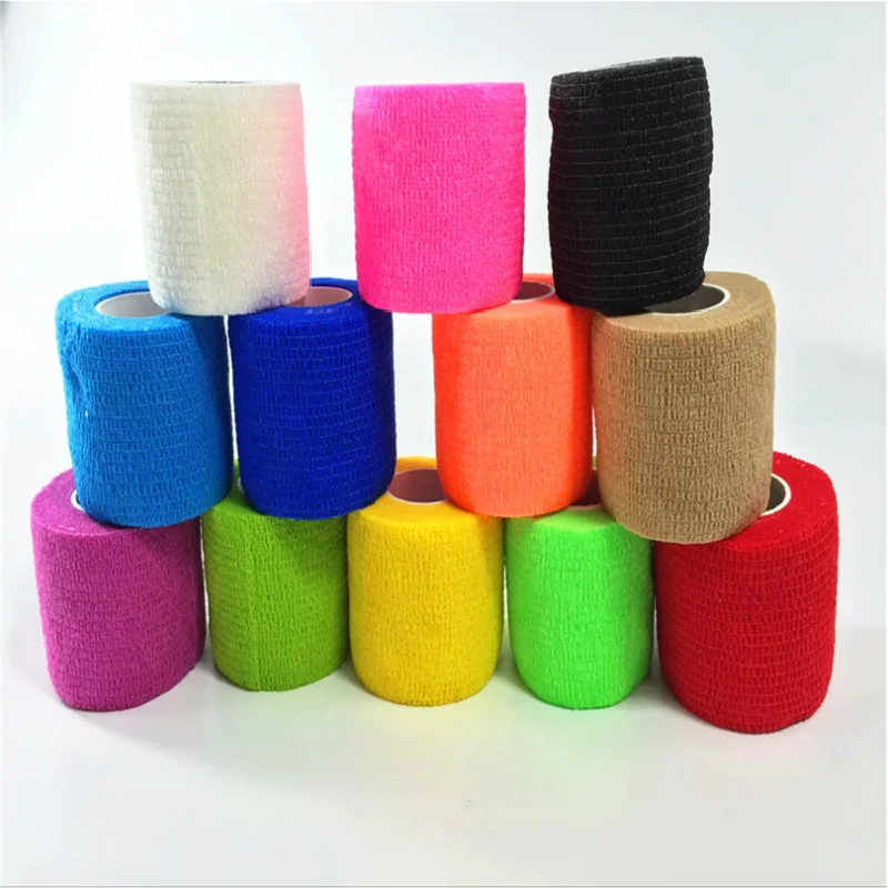 Non-woven self-adhesive bandage self-adhesive elastic bandage elastic bandage Emergency Muscle Tape First Aid Tool