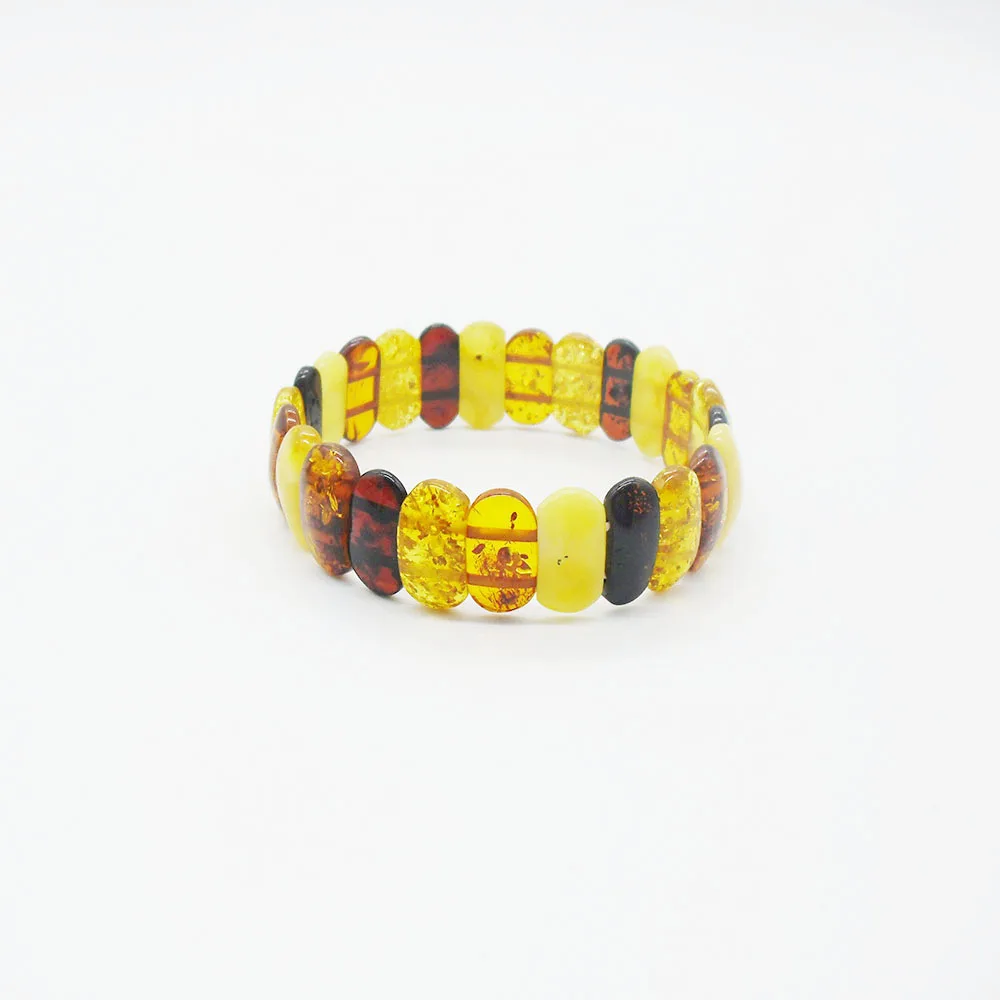 Baltic Amber Bracelet / Amber Jewelry / Untreated Amber / AB-04