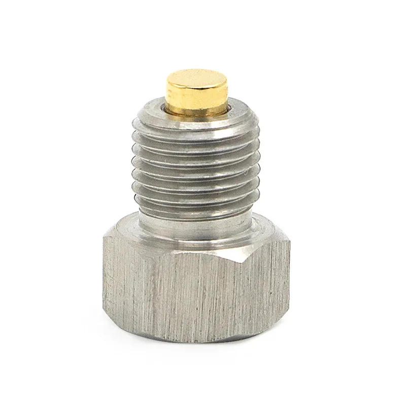 Stainless Steel Magnetic engine oil Drain Plug w/ re-usable O-ring HP-01 replacement 60328-98B 60328-98A For Buell