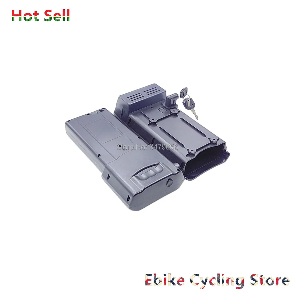 Rear Rack Carrier City Bike Ebike Battery Box 24v 36v 48V 40 pcs 18650 Cells Ansmann E-bike Battery Box Replace Repair