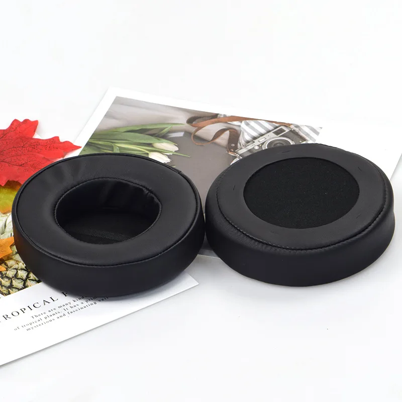 Soft Protein Leather earpads 110mm Circular Universal Headset Foam Cusion Replacement Suitable for universal Headphone