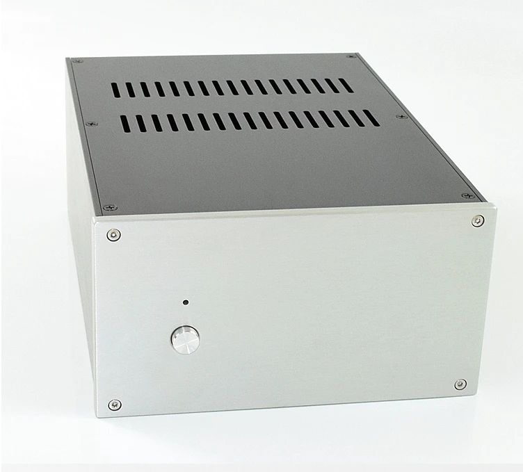 WA124 DIY all aluminum alloy shell pure rear stage chassis 300*220*120MM preamp / power / decoding box case