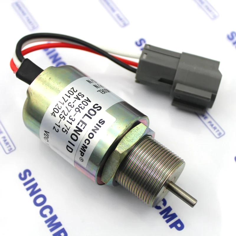 

12V SA-3725-12 30A87-20404 30A87-10044 Stop Solenoid For S4L S3L L3E