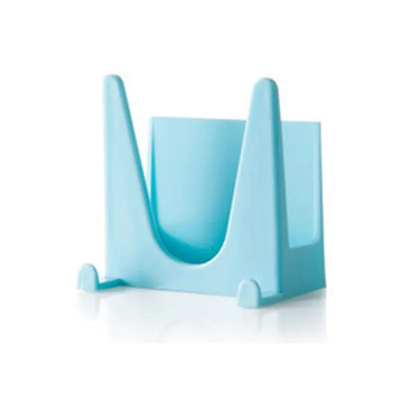 Cooking Tool Hot Plastic kitchen accessories Pot Pan Cover Shell Cover Sucker Tool Bracket Storage Holder Rack pot lid holder