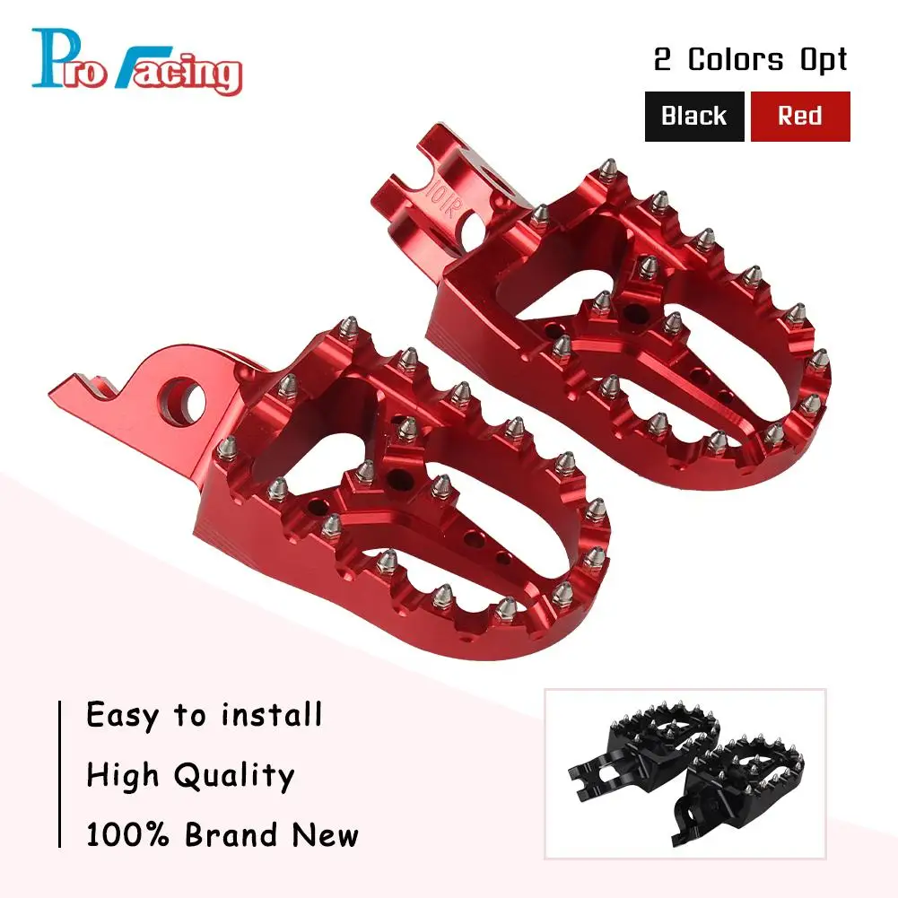 

Motorcross Footpegs FootRest Pedals For HONDA CR CRF 250L 125R 150R 250R 450R 250X 450X 2002-2021 Motobike Streetbike