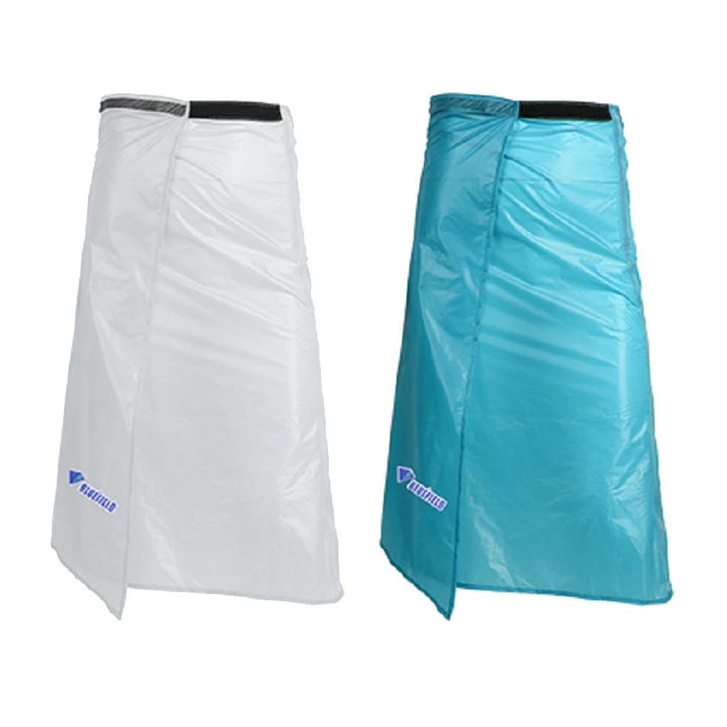 Outdoor Ultra Light Thin Rain Skirt Waterproof Kilt Rain Pants Packable Windbreak Kilt Skirt Outdoor Sports Rain Skirt