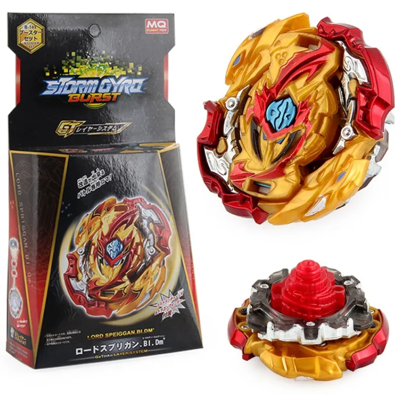 

Spinning Top B-149 Lord Spriggan GT Triple Booster Toy With Two-way Pull Way Launcher YH2076