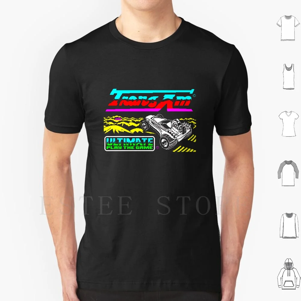 Loading Screen : Trans Am T Shirt Men Cotton 6xl Zx Spectrum Retro Gaming Loading Screen Ultimate Play The Game Trans Am