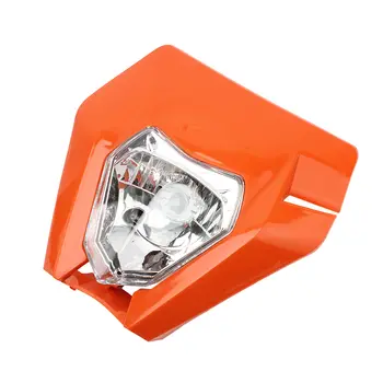 Motocyklová maska s LED světlometem pro KTM EXC EXCF SX XC 125 150 250 350 450, motokros, dirt pit, příslušenství, enduro 8 nejlepší prodej Maska světlometů KTM Duke 200 - №1