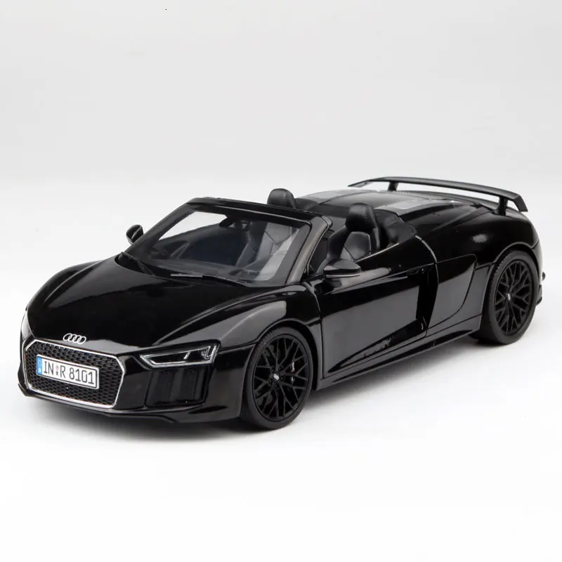 Fine 1/18 Genuine New Special Price Die-cast Metal German Series Sports Car R8 Home Display Collection Model Toys For Children