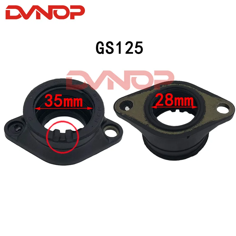 Carburetor Intake Connection Carburetor Intake Manifold Adapter for SUZUKI GN125 GS125 EN125 GZ125 DR125 TU125 157FMI K157FMI