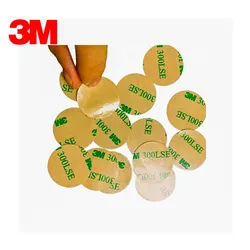 3M 300LSE Double Sided Adhesive 9495LE Tape Round Sticker Clear, 0.17mm Thick , 10mm Circle/100pcs ,Dropshipping