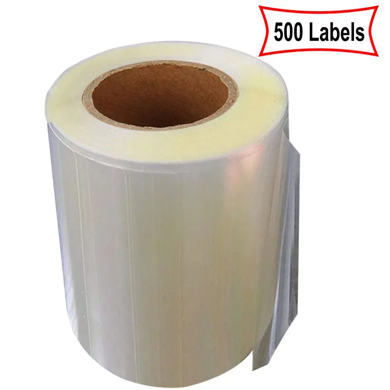 Label Protectors - Library book label protection (50.8 X 101.6 mm) - Clear Book Repaire Tape Labels 500 Labels per Roll