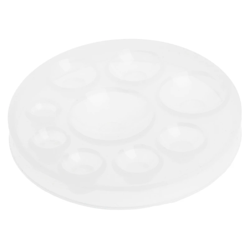 Mestiere fatto a mano 203B della muffa dello strumento fabbricazione del pendente dei gioielli DIY della muffa rotonda della resina del Silicone