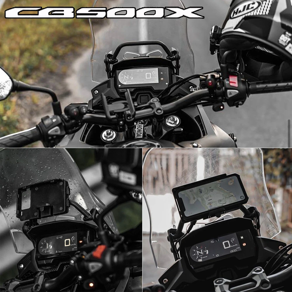 For Honda CB500X CB500 X CB 500X 2021 2020 2019 Motorcycle GPS/SMART PHONE Navigation GPS Plate Bracket Adapt Holder