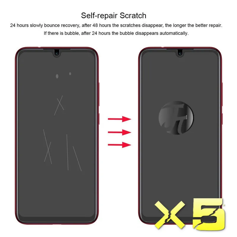 5pcs New For Xiaomi 9 10 pro cc9 Screen Protector Full Cover Hydrogel Film For Xiao mi 9 t 10 mi 9 se Note 10 pro Soft Film 2020