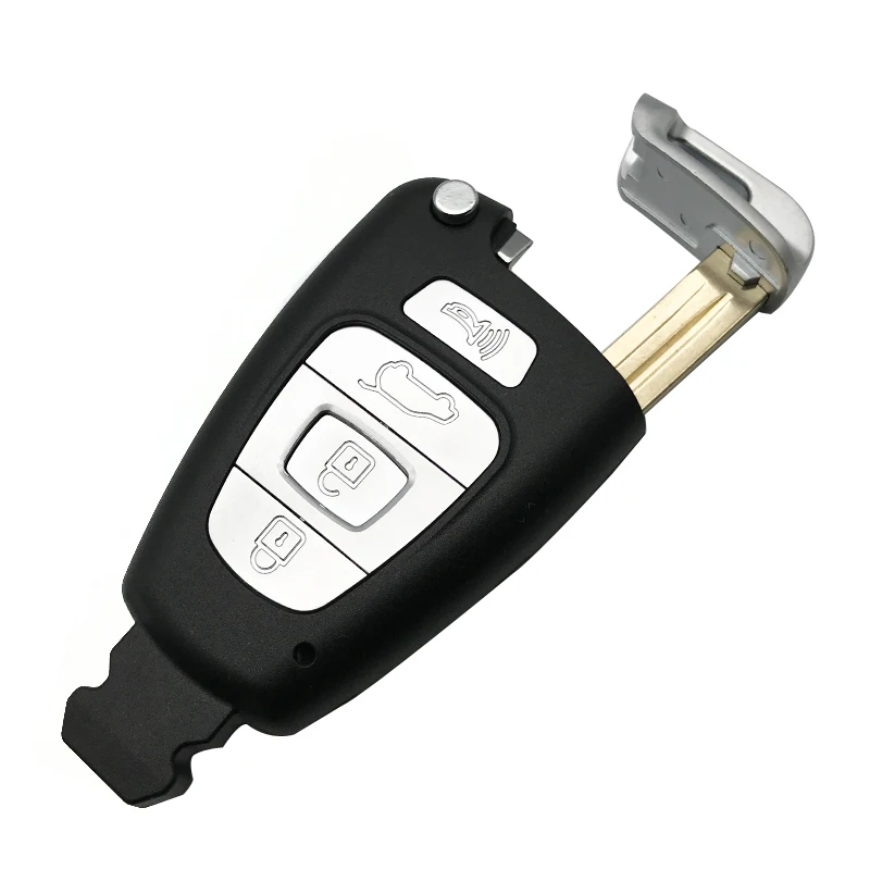 4 Buttons Smart key Case For Hyundai Veracruz 2007 2008 2009 2010 2011 2012 Replacement Remote Key Shell keyless Entry Fob