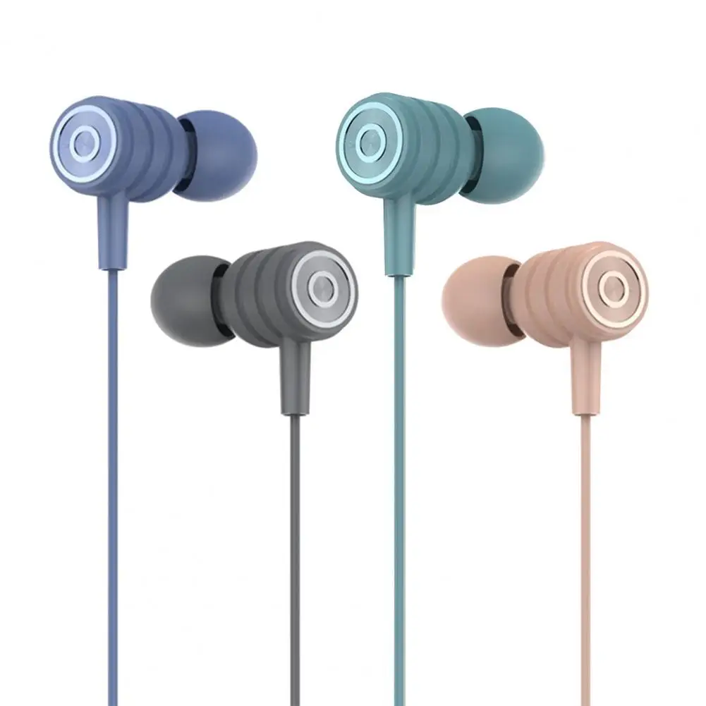 Y01 Wired Earphone In-ear Heavy Bass Line Control 3.5mm 5D Surround Stereo Sound Earphone for Sports