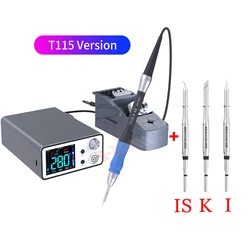 JCID AIXUN T3B Intelligent Nano Welding Station with T115 T210 Handles Rapid Soldering Electric Tool for Mobile Phone BGA Repair