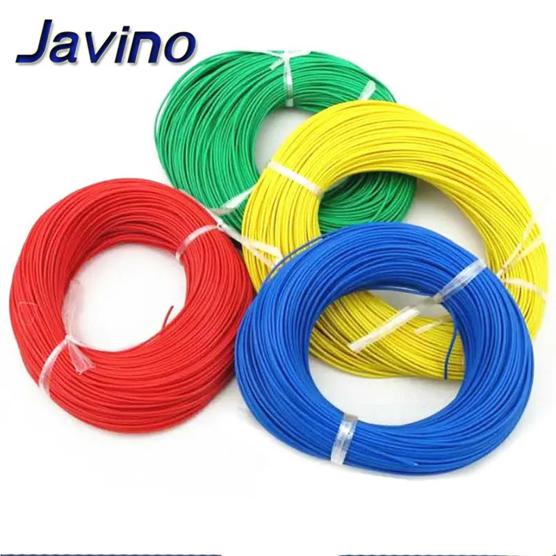 10 Metri 18/20/24AWG Elettronico Cavo di Rame Stagnato 22/26AWG Cavo Led Isolati in Pvc Filo UL1007 estensione Collegare Il Filo