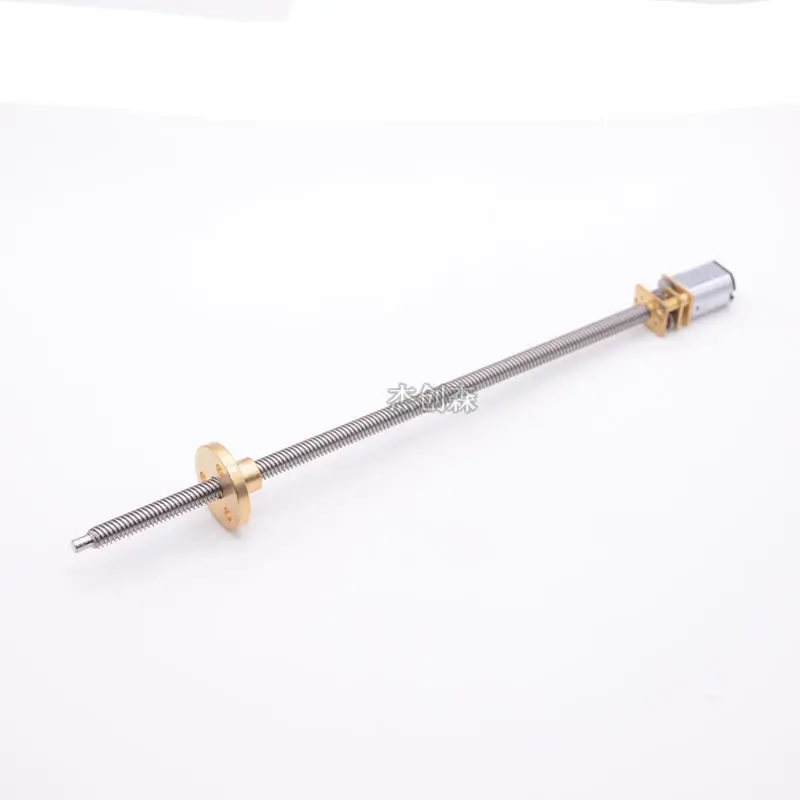 GA12-N20 150mm Gear Motor Threaded Screw Shaft DIY Model Robot Push Rod Motor