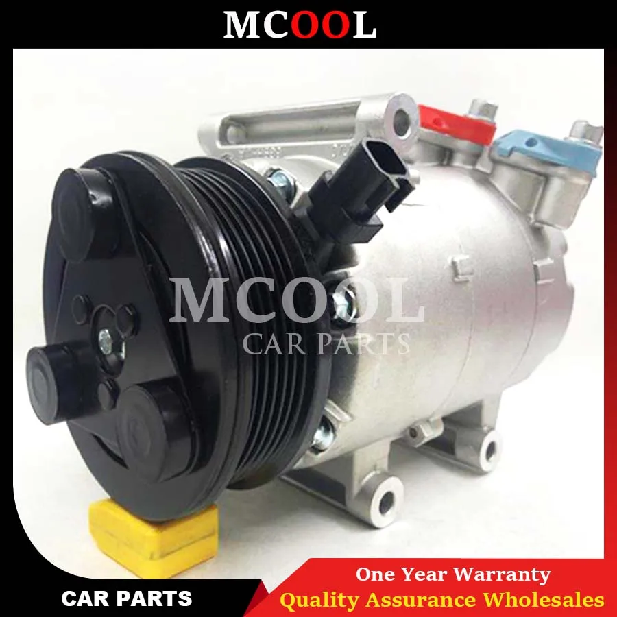 VS-16 Compressor for Ford Focus ll/Volvo S40 ll V5 3M5M-19D629-RM 3M5M-19D629-RW 6M5H-19D629-AB 6M5H-19D629-AD