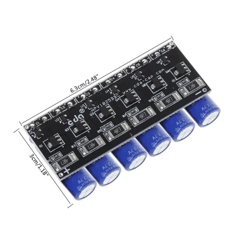 16V 1.6F Capacitor Module Super Capacitors With for Protection Board