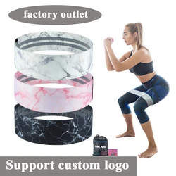 Conjunto de bandas de resistencia para ejercicio físico, bandas elásticas para glúteos con logotipo, entrenamiento deportivo, equipo de gimnasio de fuerza para Yoga