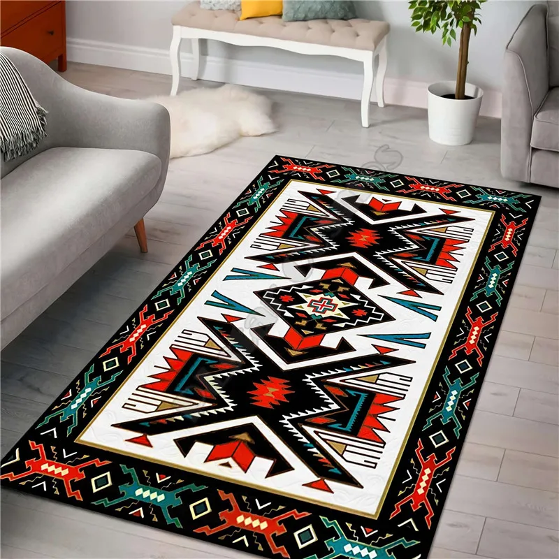 

Native Rug 3D All Over Printed Non-slip Mat Dining Room Living Room Soft Bedroom Carpet 07