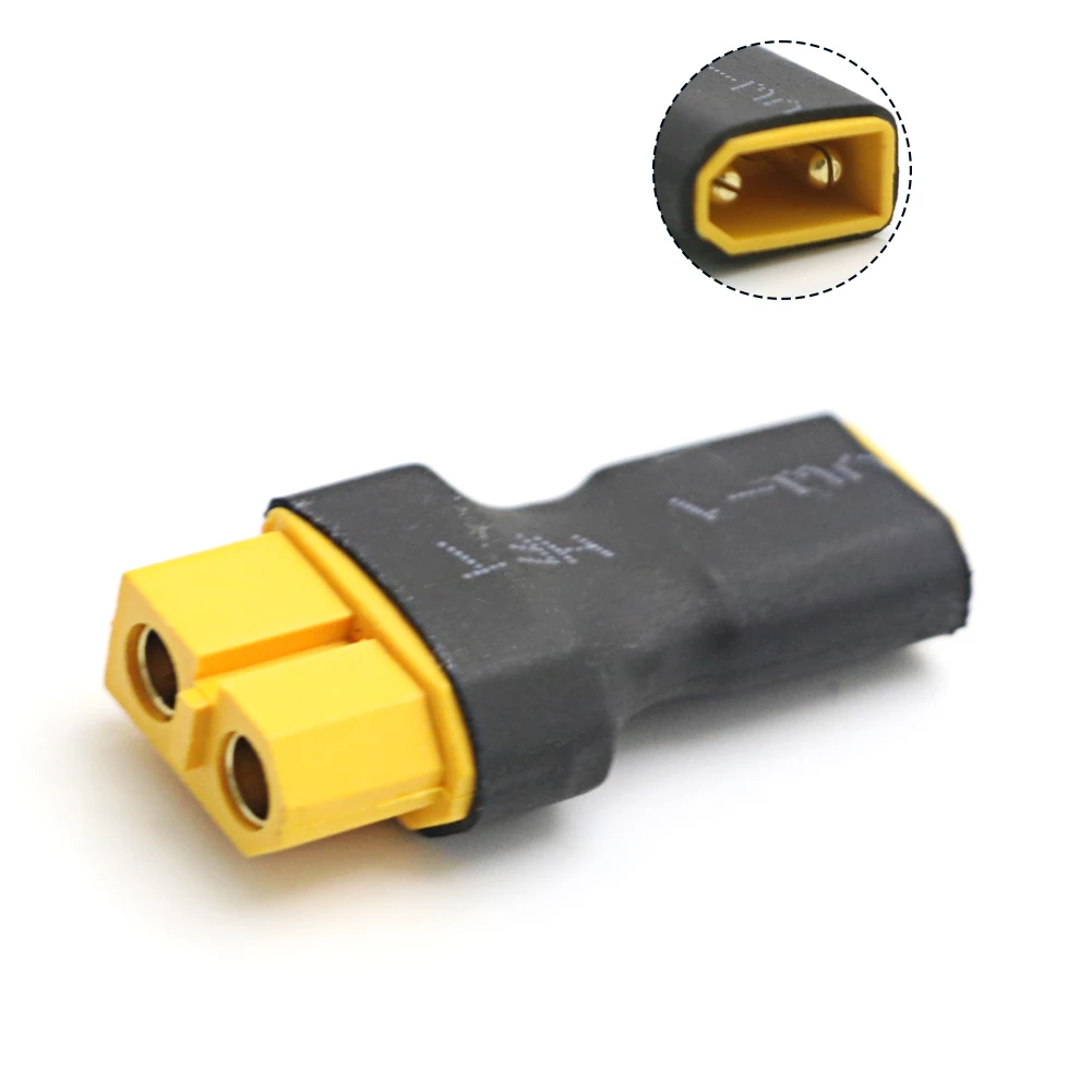 Adapter XT60 męskie/żeńskie do XT30 XT90 EC5 EC3 przejściówka Adapter konwerter RC Drone złącze przetwornica do baterii wtyczki akcesoria