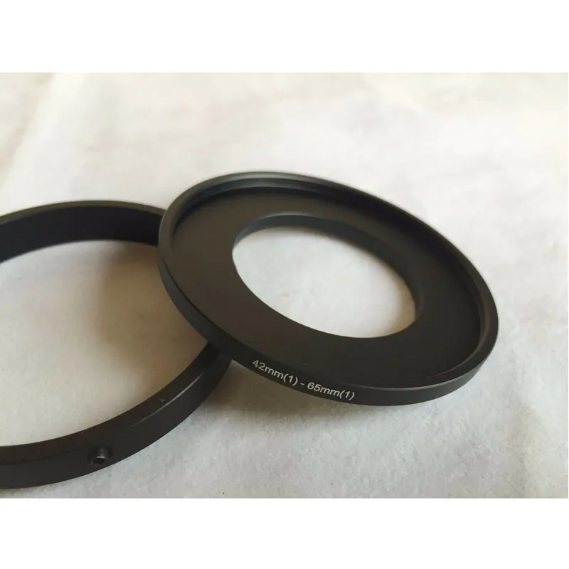 بروسكوب M65x1 أنثى إلى M42 x1mm M52 x1mm ذكر الموضوع كاميرا محول ل هيليكويدس