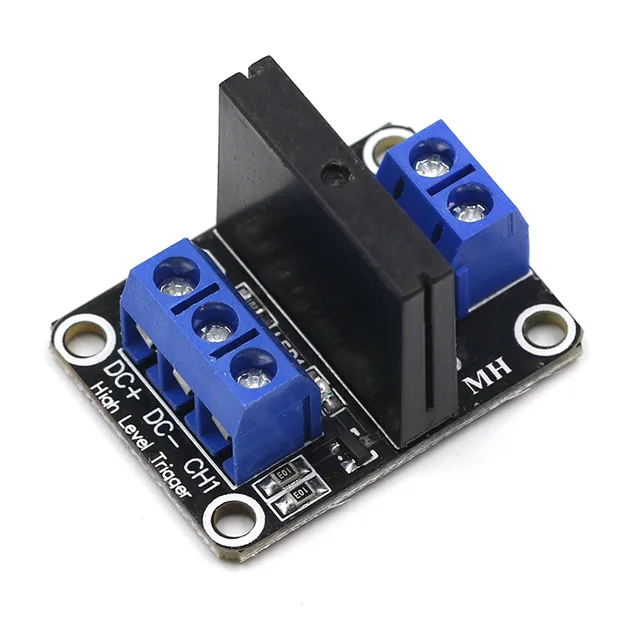 5V 1/2/4/6/8 Channel Solid State Relay Module Hight / Low Level SSR G3MB-202P 240V 2A Output with Resistive Fuse For Arduino