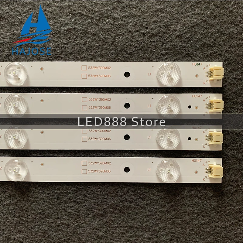 Светодиодная лента подсветки 8 ламп для BBK 40lem-1017/t2c OY39D08-ZC21F-04 OY39D08-ZC14F-04 LED-39B350 LED-39B700S LE39D71 LE39F51S Светодиодная лента подсветки 8 ламп для BBK 40lem-1017/t2c OY39D08-ZC21F-04 OY39D08-ZC14F-04 LED-39B350 LED-39B700S LE39D71 LE39F51S
