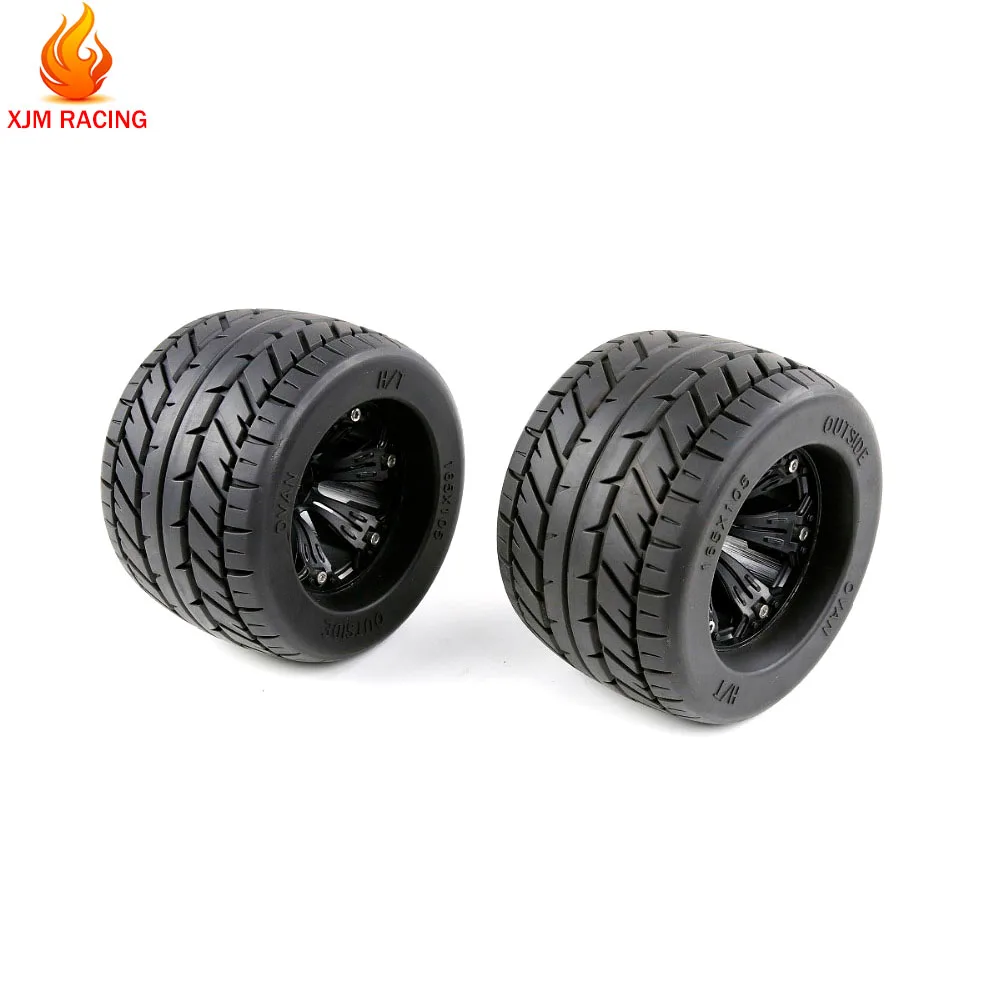 

On-Road Wheel Tyres Set for 1/8 HPI Racing Savage XL FLUX Rofun Rovan Torland TruckTorland Truck Rc Car Toys Parts