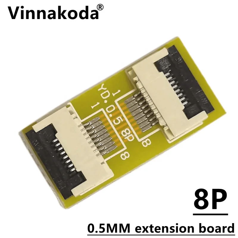 

2PCS FFC/FPC extension board 0.5MM to 0.5MM 8P adapter board