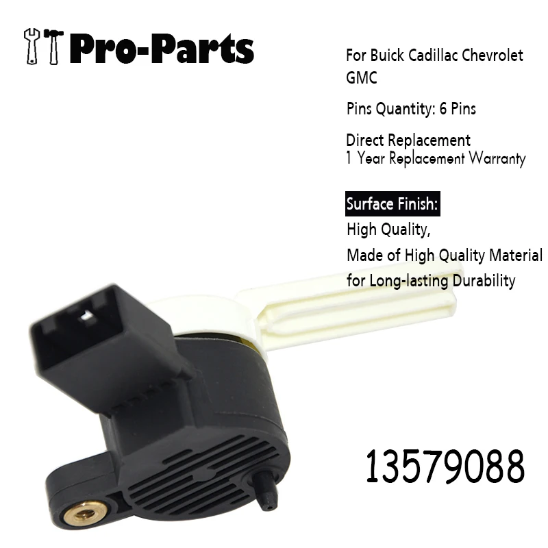 

New 13579088 Brake Light Switch Sensor for Buick Cadillac Chevrolet GMC 22774281 SW9306