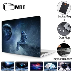 MTT 2022 Case For Macbook Air 13.6  M2 Chip A2681 Astronaut Cover For Macbook Pro 13 14 15 16 M1 Laptop Case Funda A2237 A2338