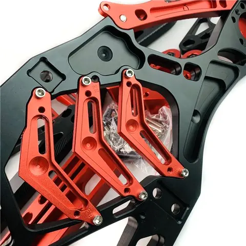 Motorcykel bakre svängarm 3D CNC aluminiumlegering reservribbor platt gaffel för Yamaha Scooter BWS Cygnus-X 3 generationen modifierad 6 best sales svängarm - №3