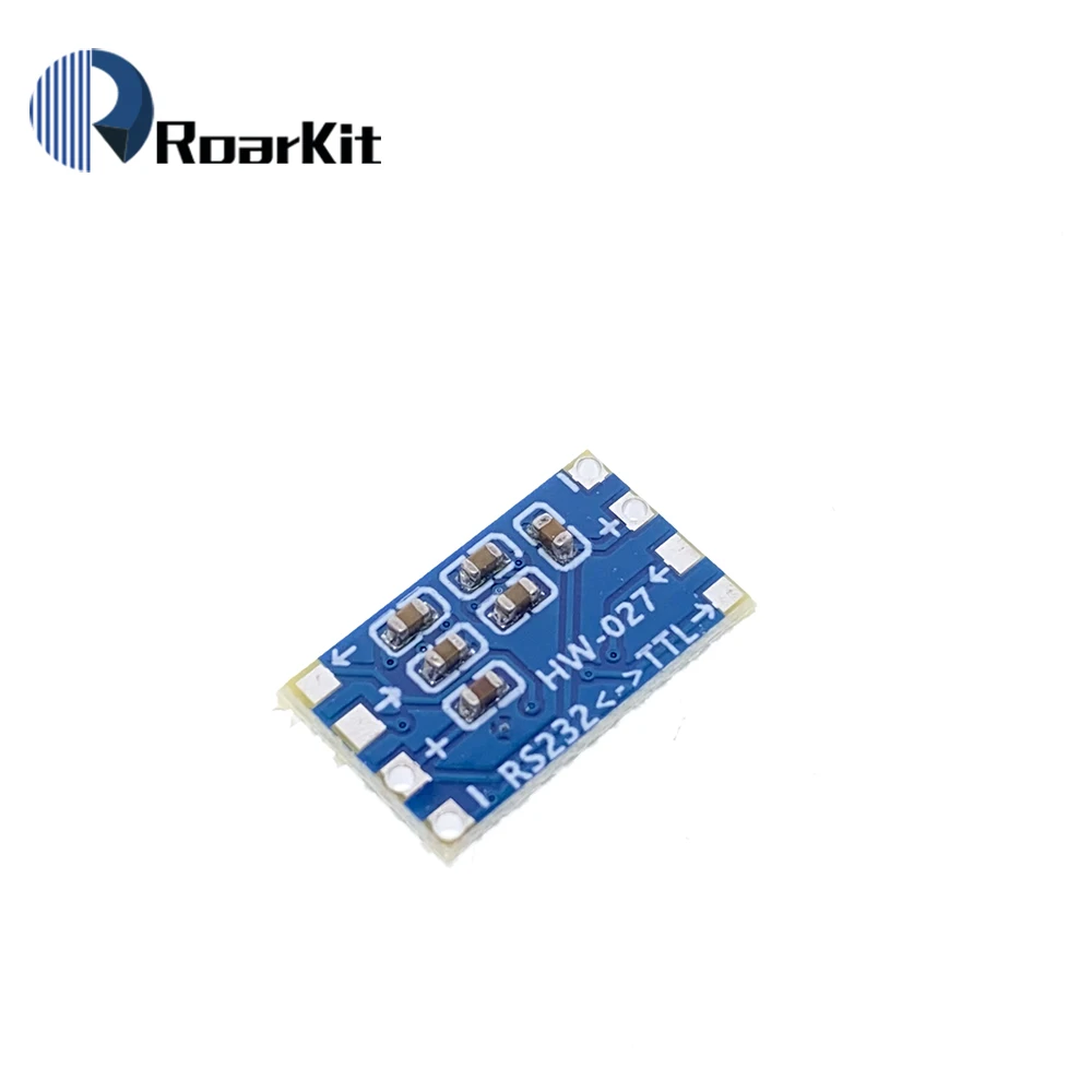 1/5/10PCS Mini MAX3232 RS232 to TTL Serial Port Leavel Converter Brush Module Connector MAX232 Flashing Board For Arduino